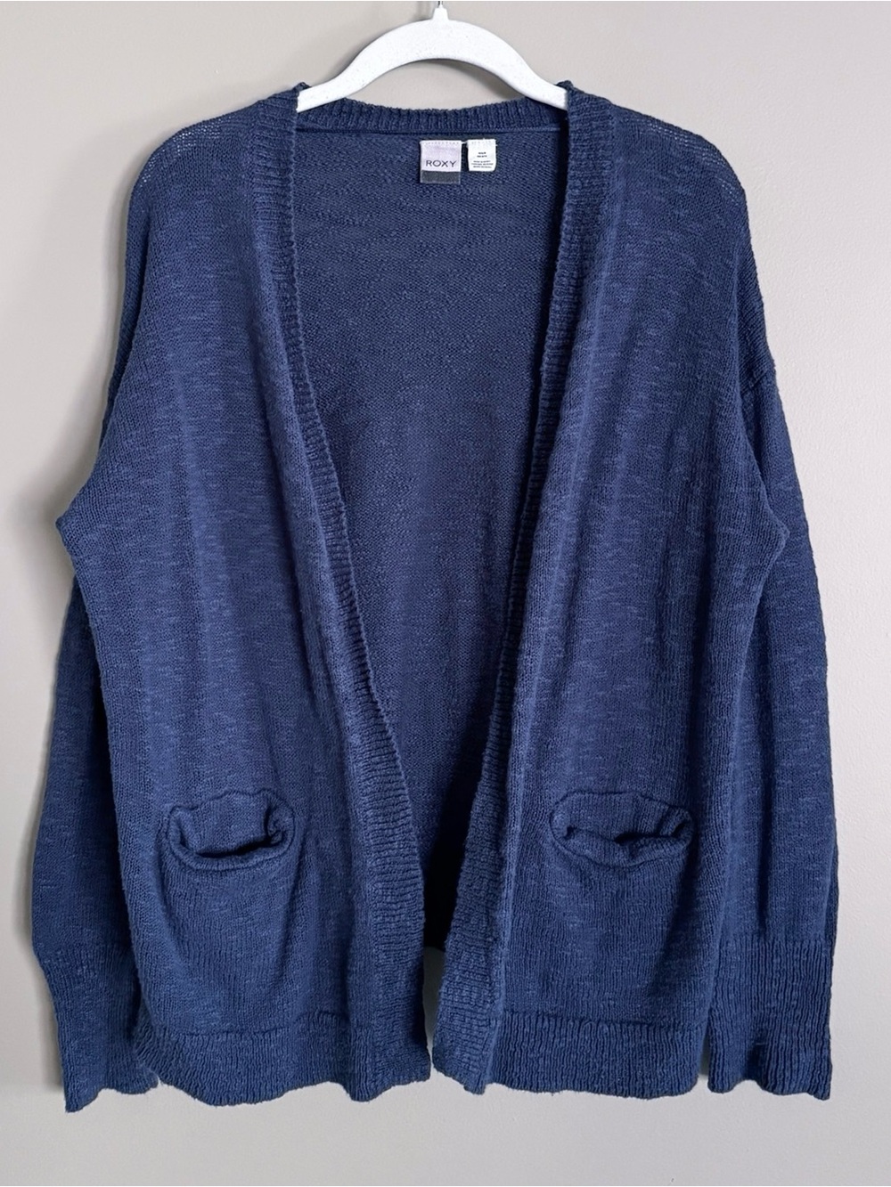 ROXY Lightweight Cardigan Sweater Women’s Size Medium
